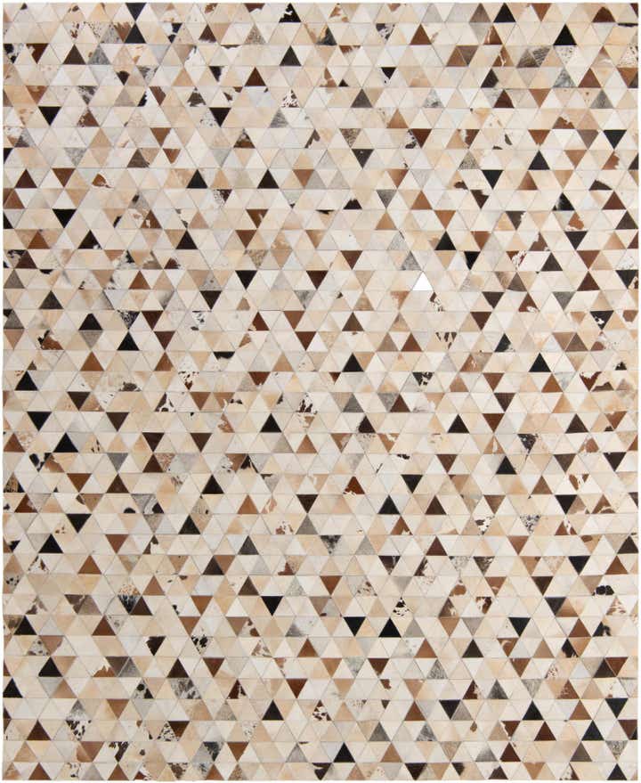 7' 11 x 9' 10 Cowhide - Patchwork Rug