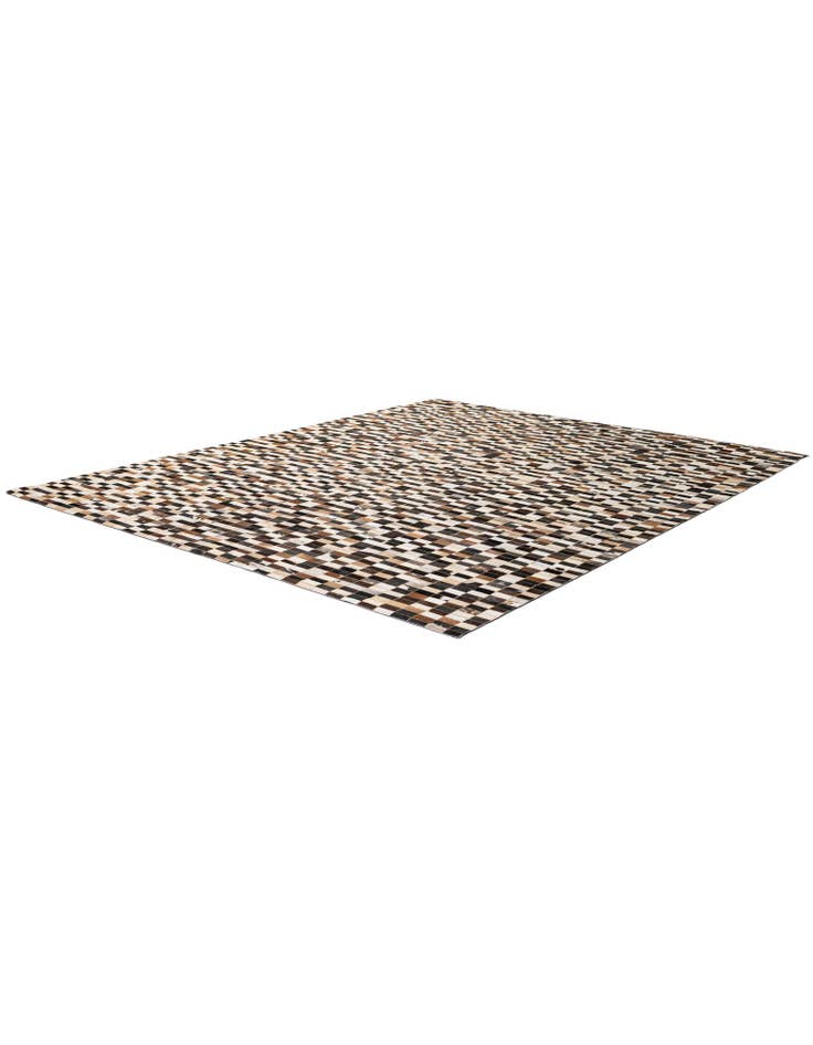 Detail image of 8' x 9' 10 Cowhide - Patchwork Rug