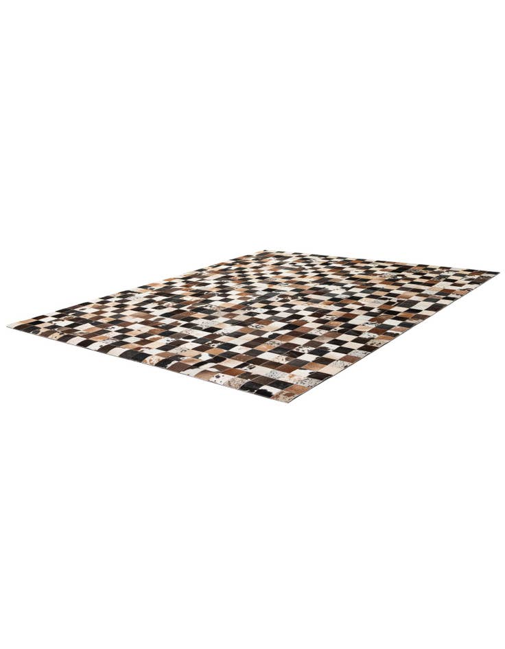 Detail image of 7' 11 x 9' 10 Cowhide - Patchwork Rug