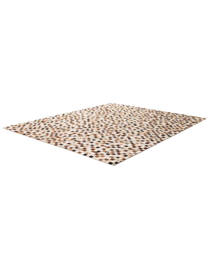 8' 1 x 10' Cowhide - Patchwork Rug