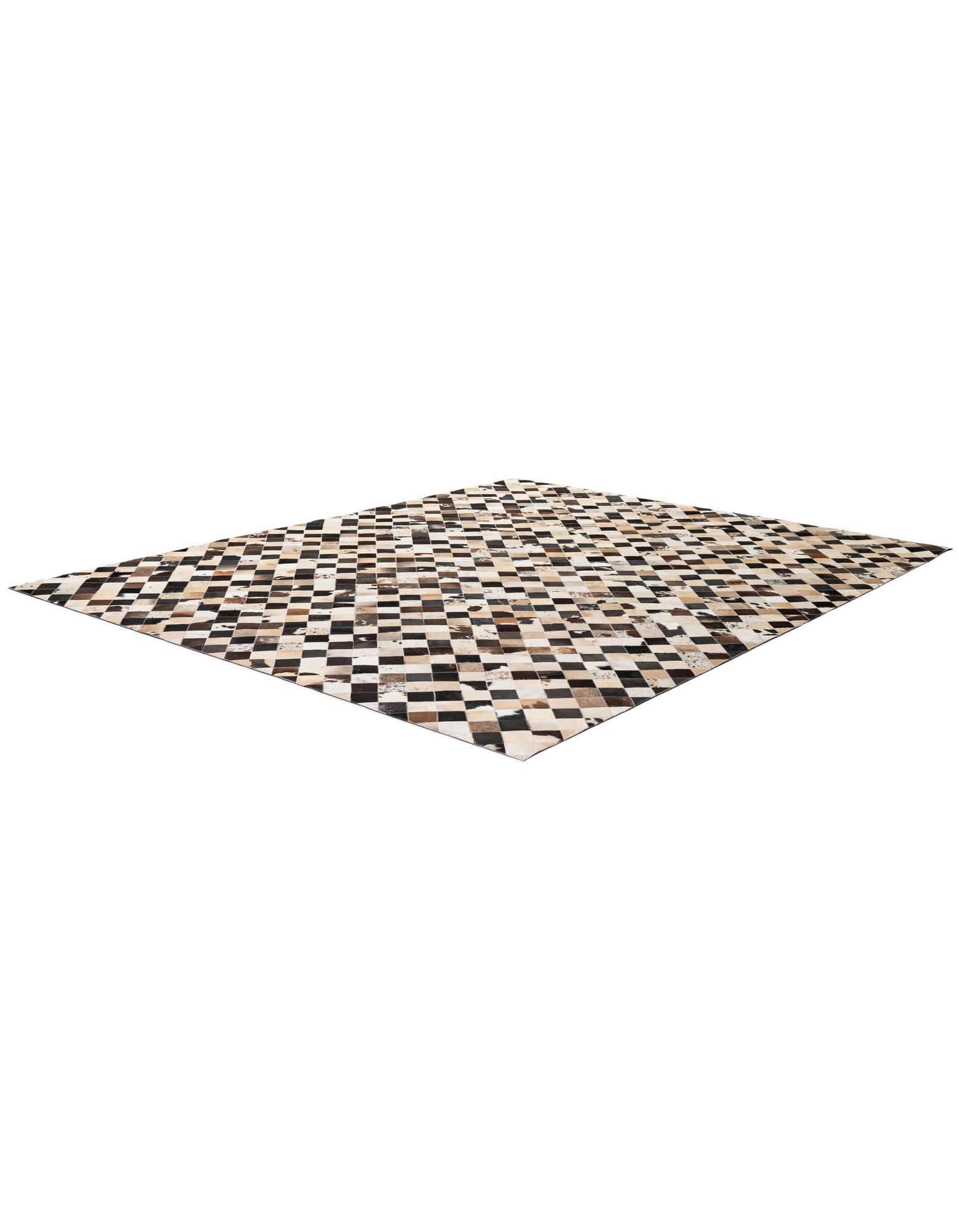 7' 11 x 9' 11 Cowhide - Patchwork Rug