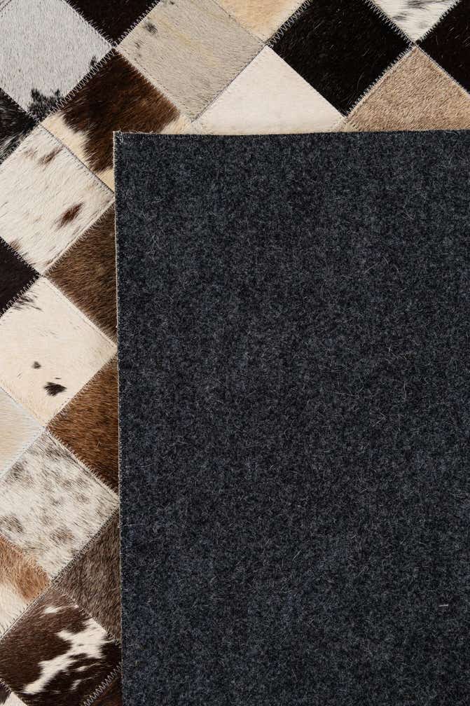 7' 11 x 9' 11 Cowhide - Patchwork Rug