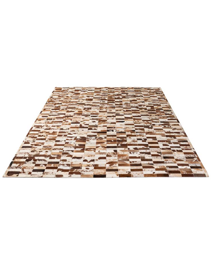 Detail image of 8' 2 x 10' Cowhide - Patchwork Rug
