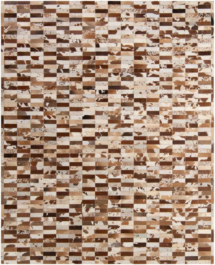 8' 2 x 10' Cowhide - Patchwork Rug