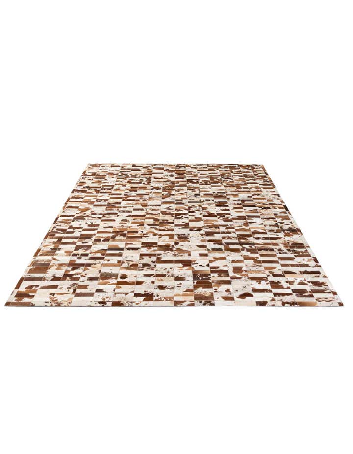 8' 3 x 9' 11 Cowhide - Patchwork Rug
