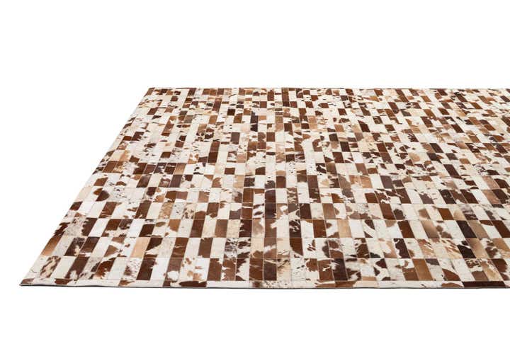 8' 3 x 9' 11 Cowhide - Patchwork Rug