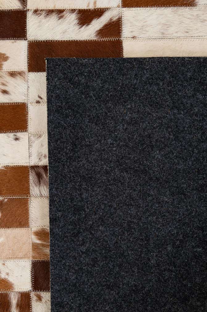 8' 3 x 9' 11 Cowhide - Patchwork Rug
