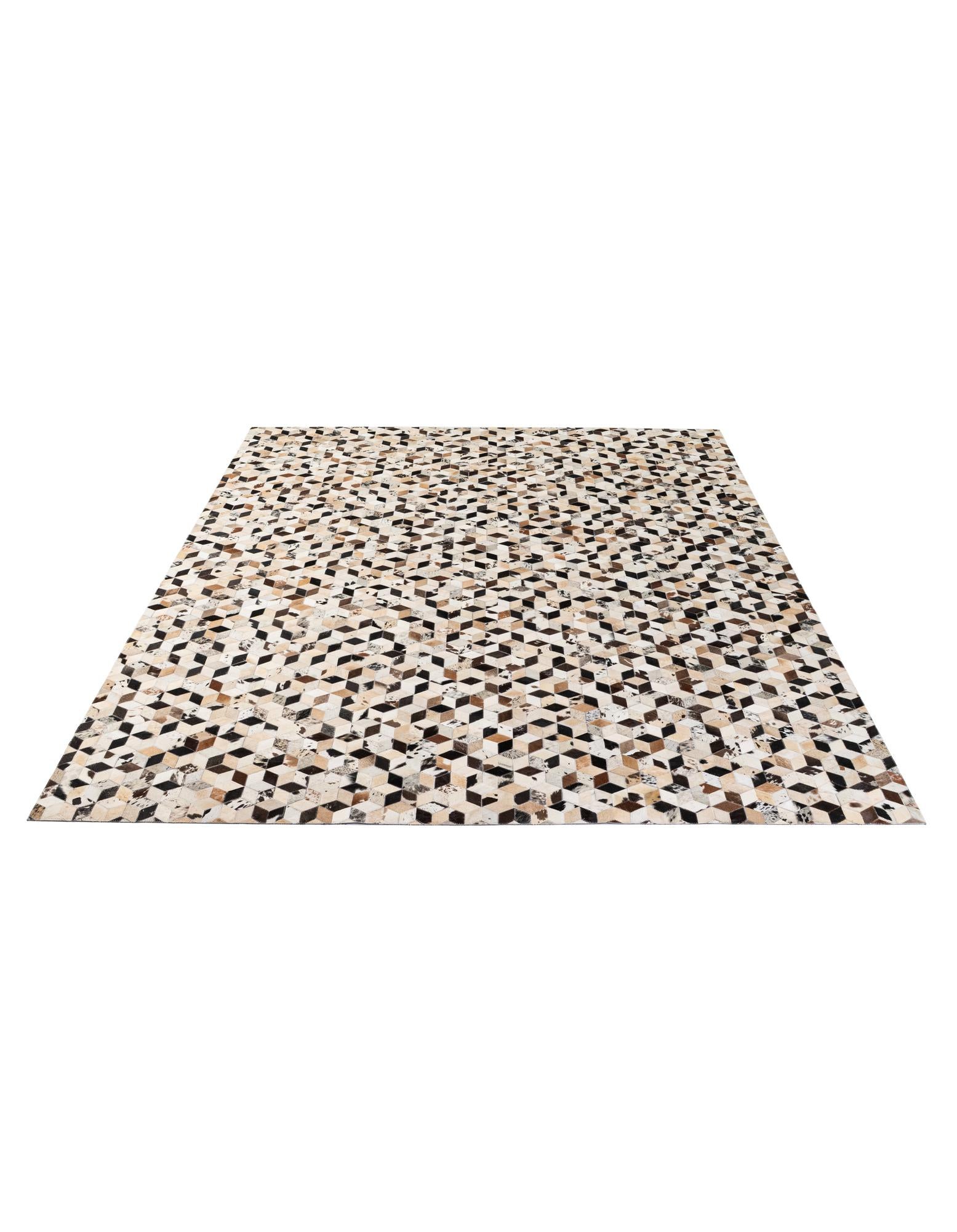 8' x 9' 11 Cowhide - Patchwork Rug