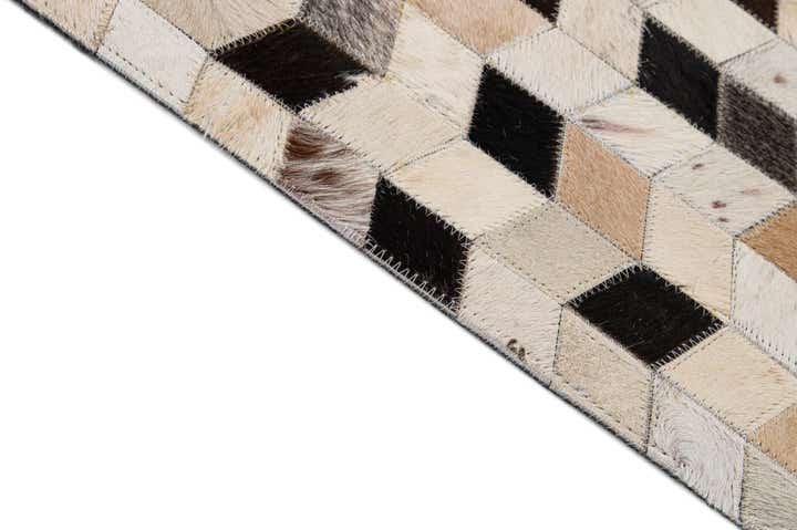 8' x 10' Cowhide - Patchwork Rug