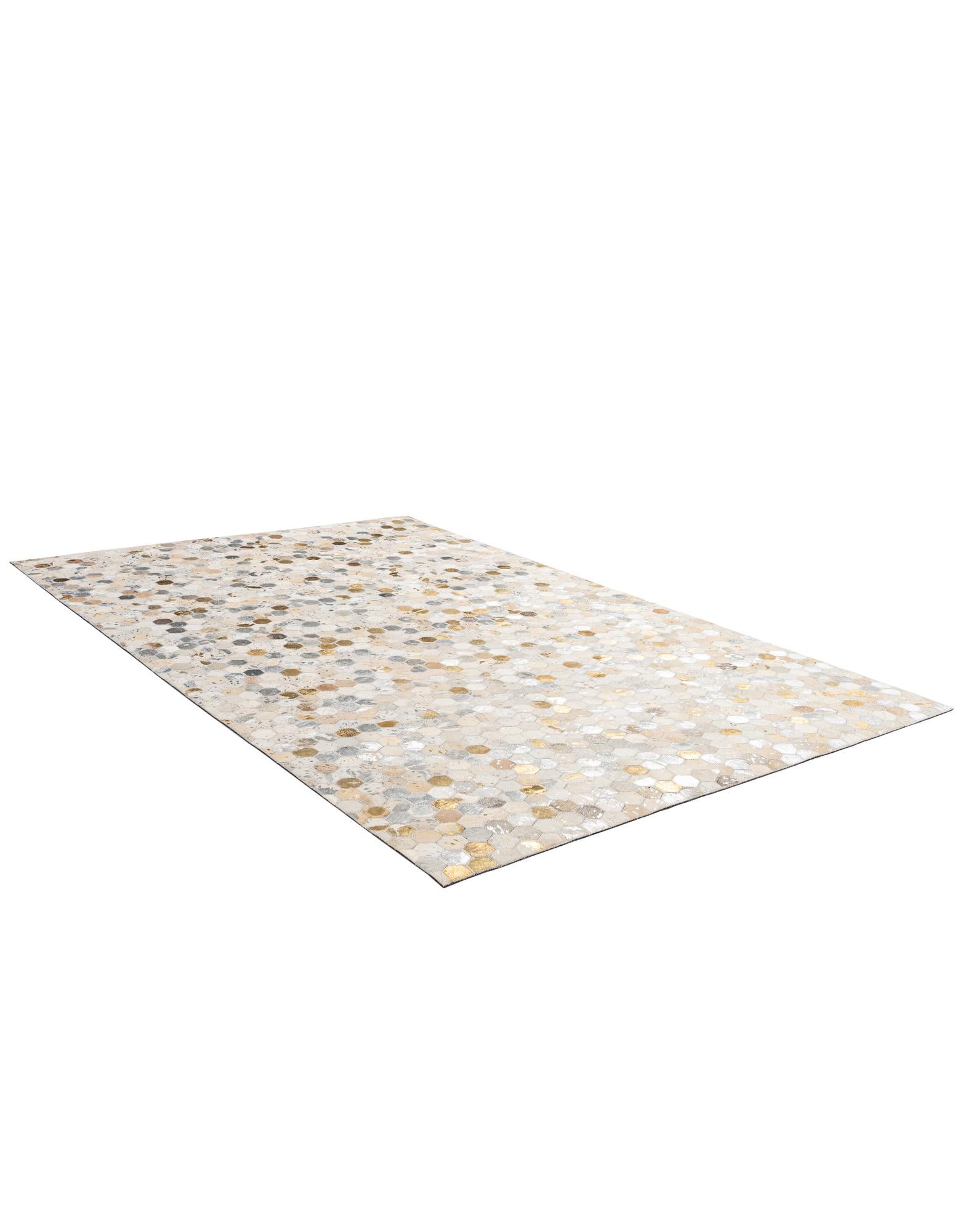 5' 2 x 8' Cowhide - Patchwork Rug