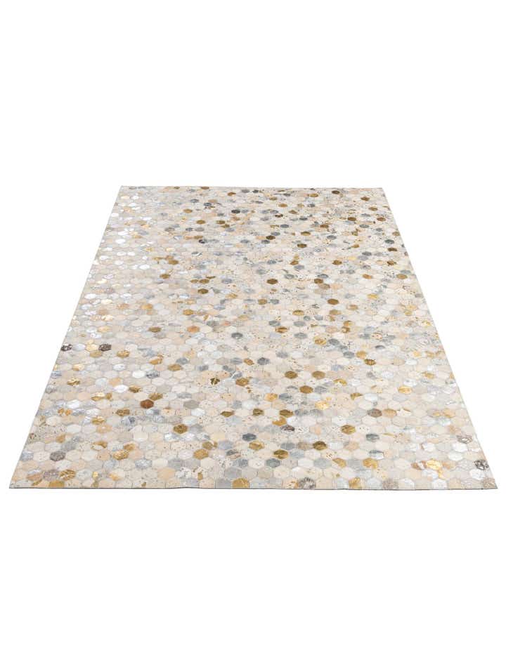 5' 1 x 8' Cowhide - Patchwork Rug