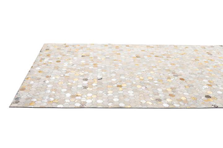 5' 1 x 8' Cowhide - Patchwork Rug