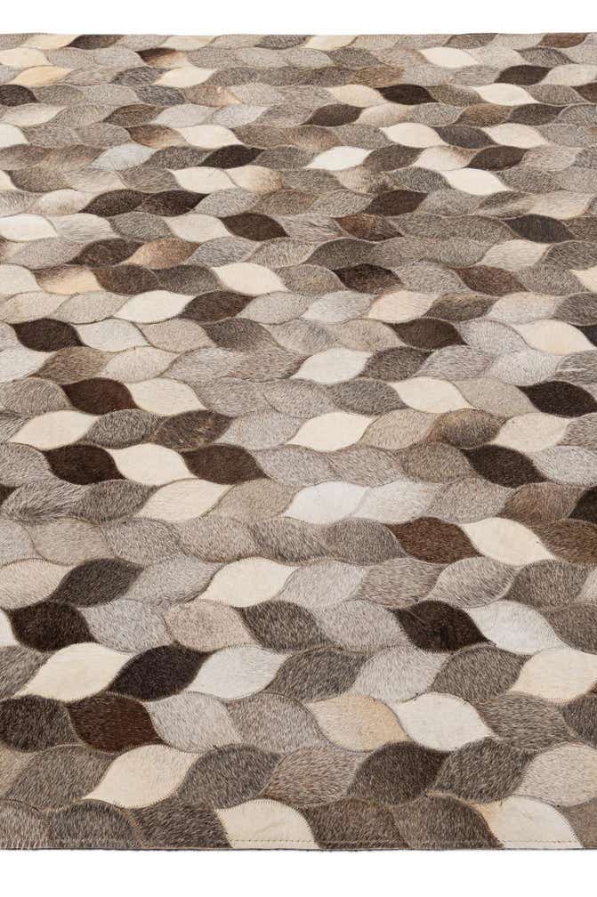 5' 1 x 8' 1 Cowhide - Patchwork Rug