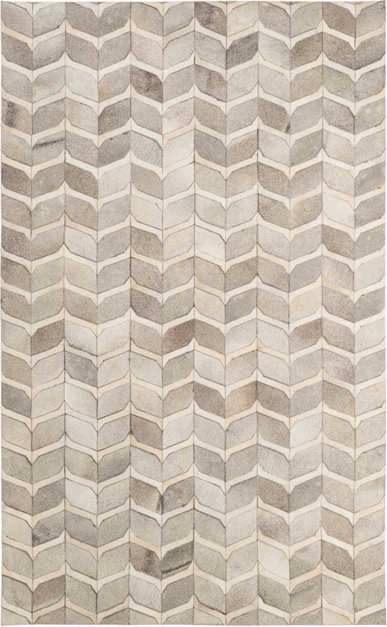 5' x 8' Cowhide - Patchwork Rug