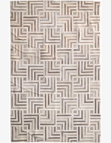 155cm x 245cm Cowhide - Patchwork Rug