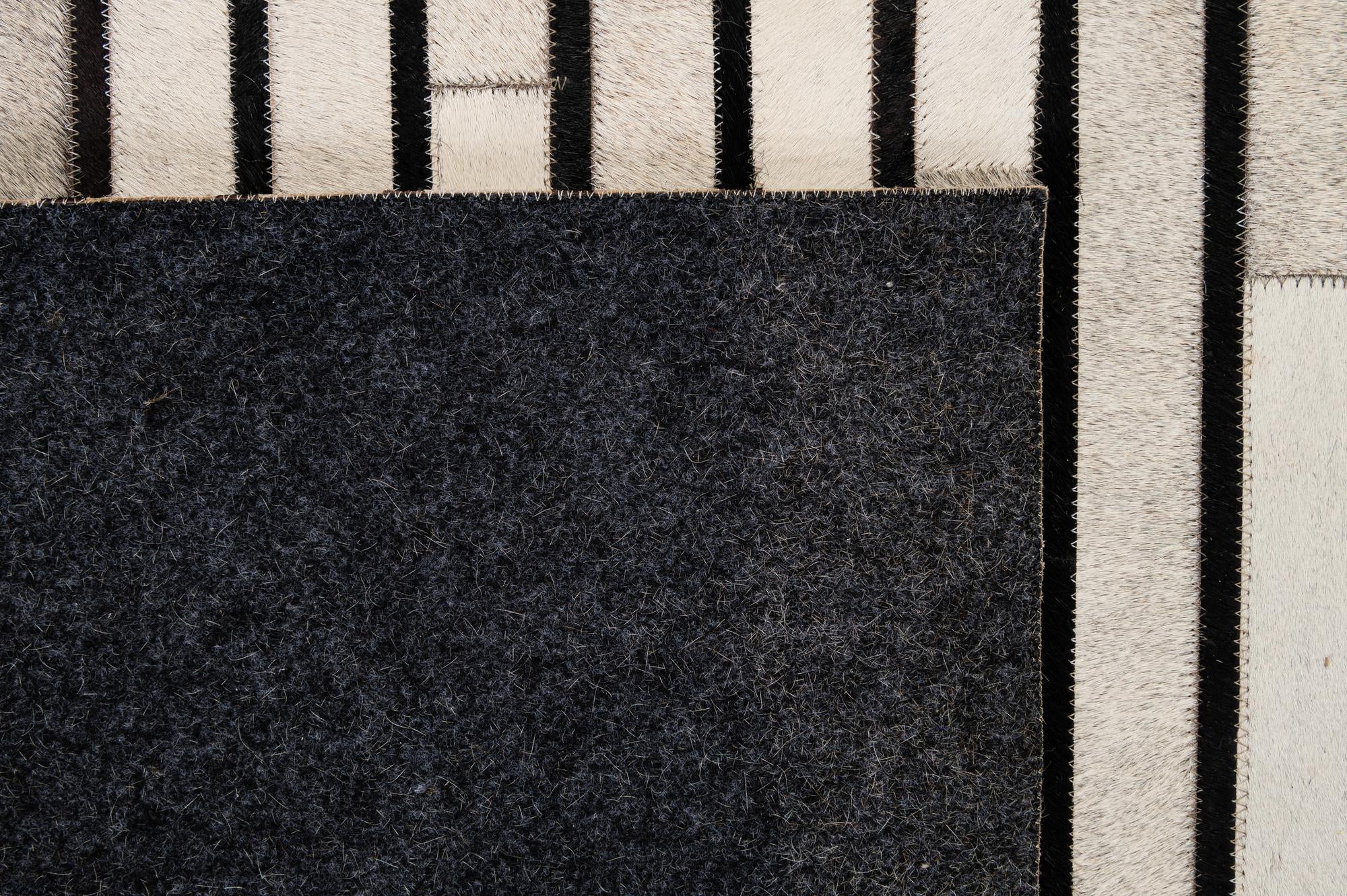 5' 5 x 7' 6 Cowhide - Patchwork Rug