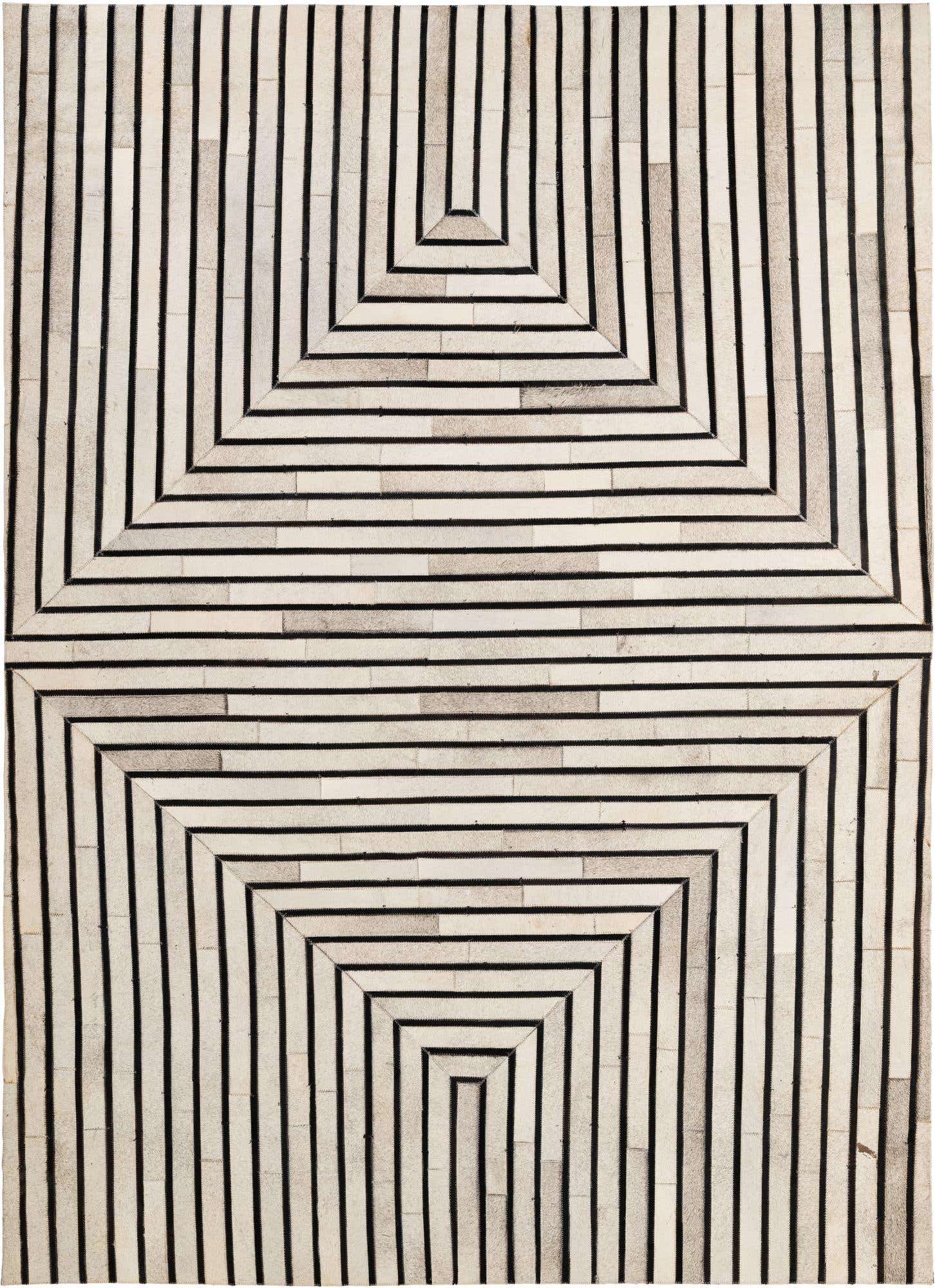 5' 5 x 7' 6 Cowhide - Patchwork Rug