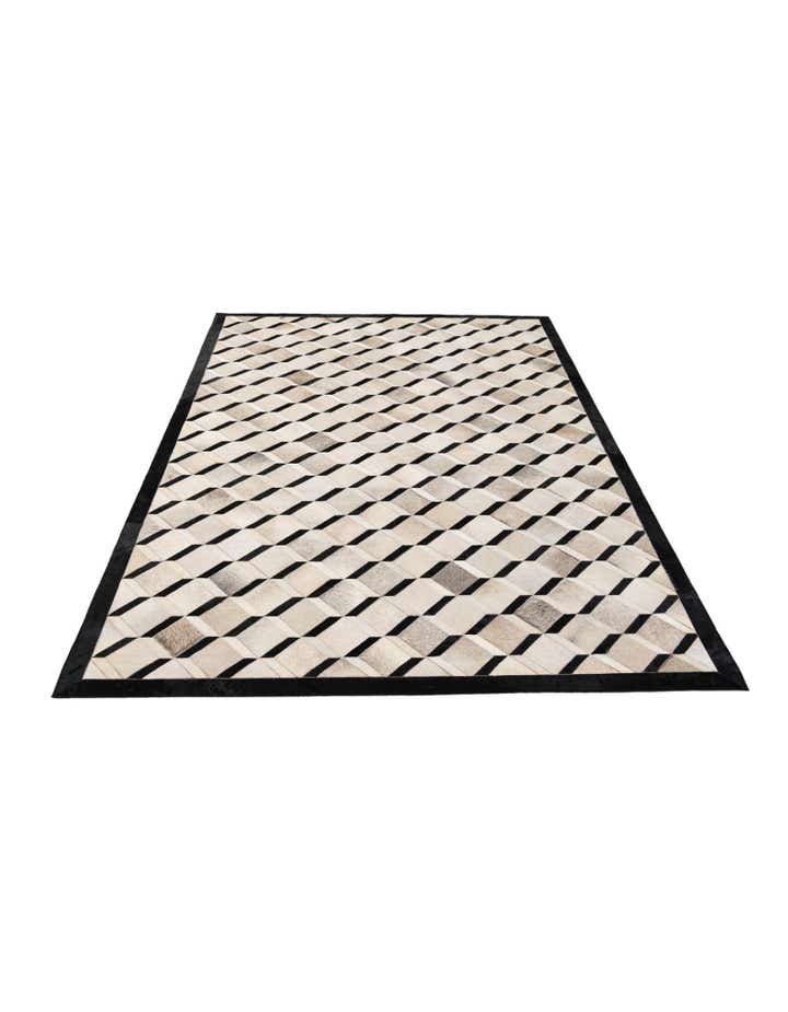 5' x 8' 1 Cowhide - Patchwork Rug