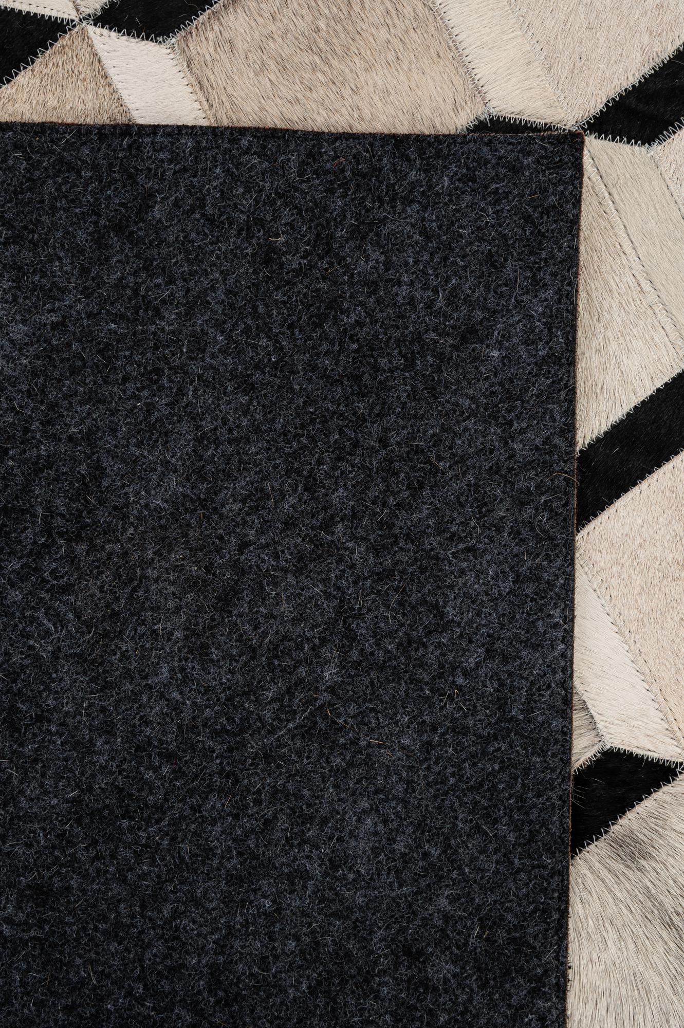 5' x 8' 1 Cowhide - Patchwork Rug