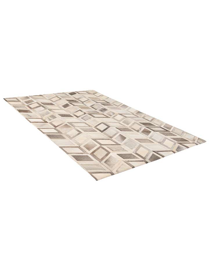 5' 2 x 7' 7 Cowhide - Patchwork Rug