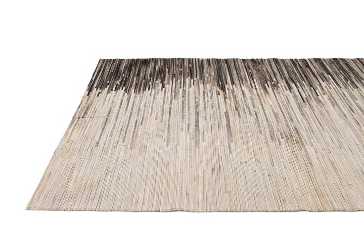 Detail image of 5' 4 x 7' 6 Cowhide - Patchwork Rug