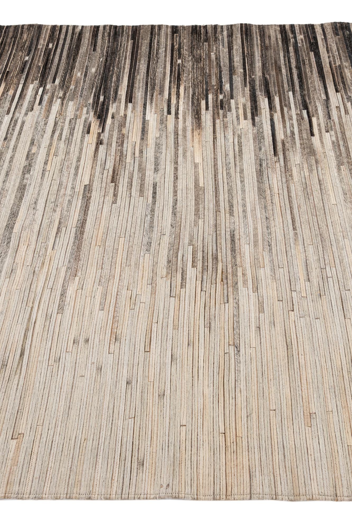 5' 4 x 7' 6 Cowhide - Patchwork Rug