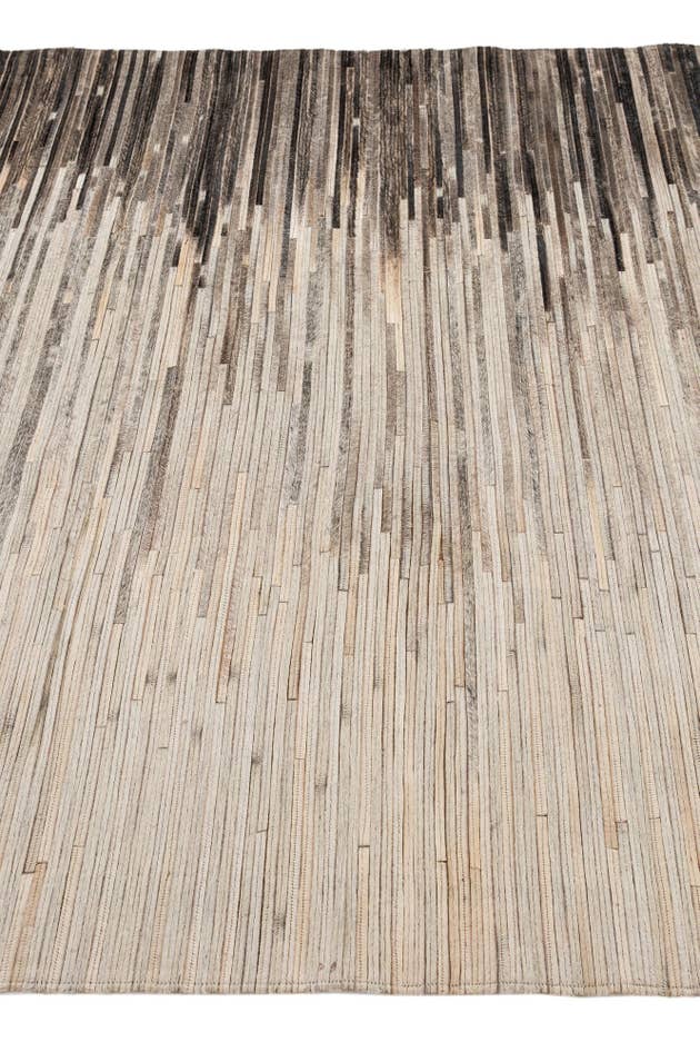 Detail image of 5' 4 x 7' 6 Cowhide - Patchwork Rug