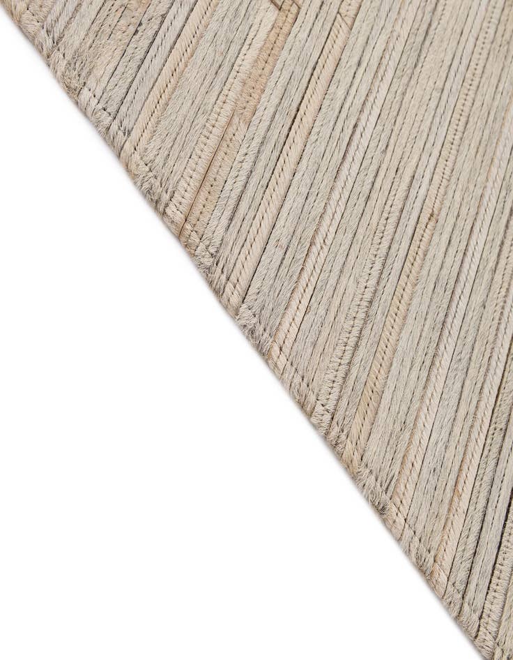 Detail image of 5' 4 x 7' 6 Cowhide - Patchwork Rug