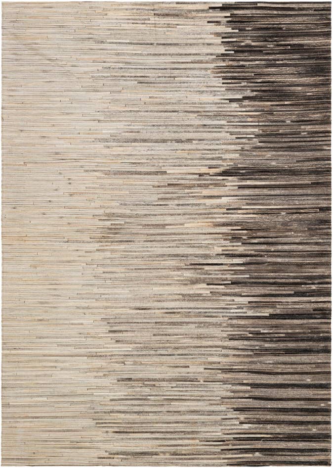 Detail image of 5' 4 x 7' 6 Cowhide - Patchwork Rug