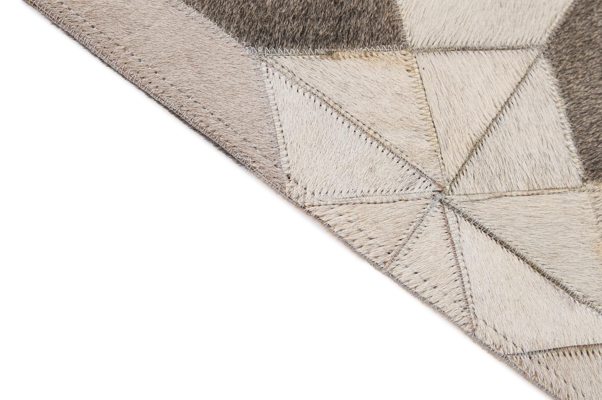 5' x 7' 11 Cowhide - Patchwork Rug