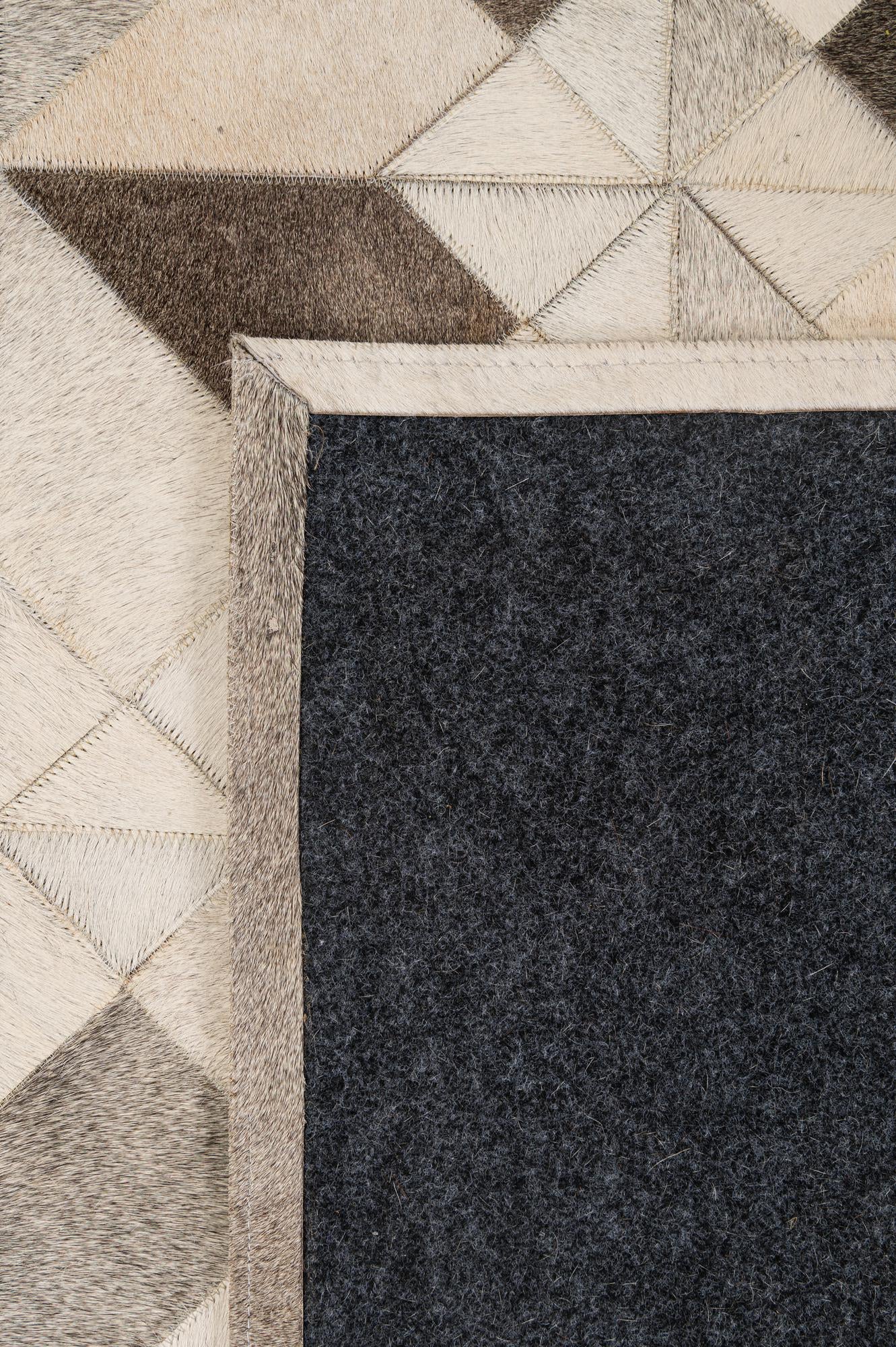 5' x 7' 11 Cowhide - Patchwork Rug