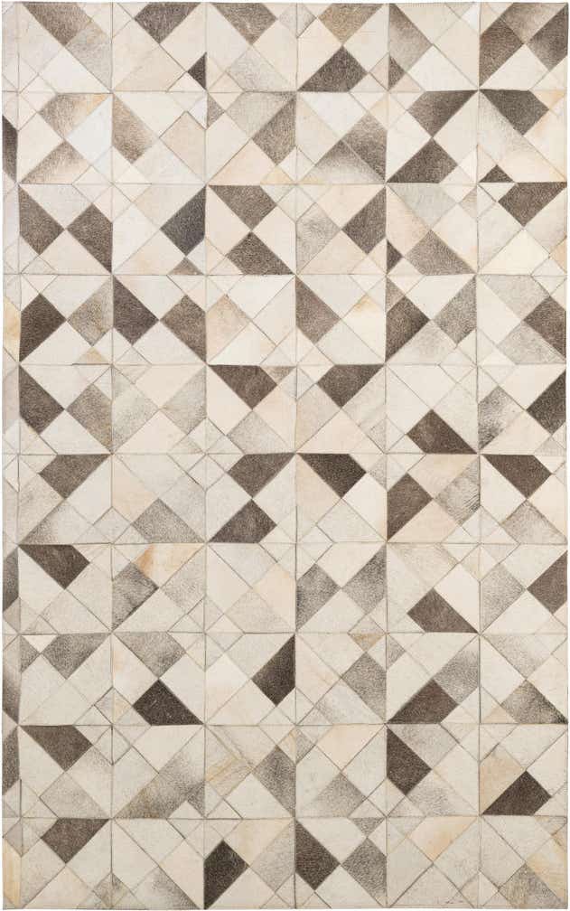 5' x 7' 11 Cowhide - Patchwork Rug