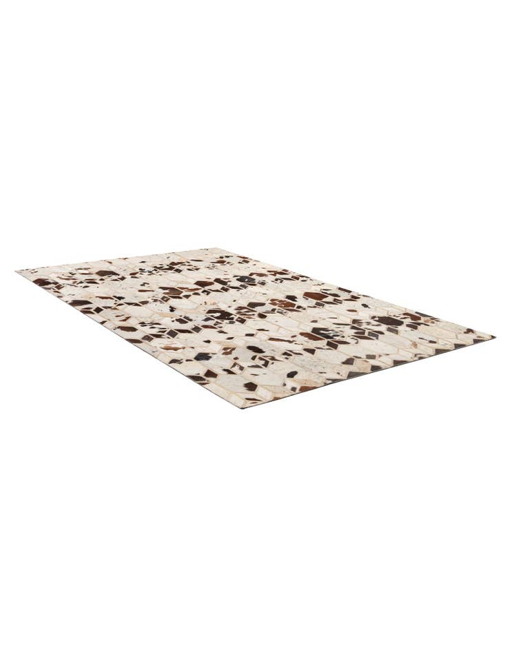Detail image of 5' x 8' 2 Cowhide - Patchwork Rug