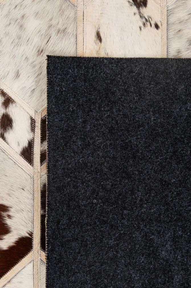 5' x 8' 2 Cowhide - Patchwork Rug