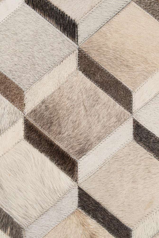 5' x 8' Cowhide - Patchwork Rug