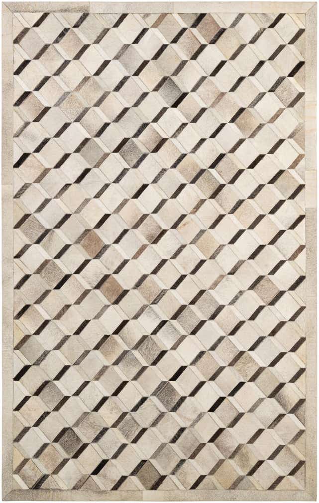 5' x 8' Cowhide - Patchwork Rug