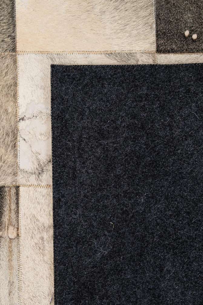 5' 2 x 8' Cowhide - Patchwork Rug