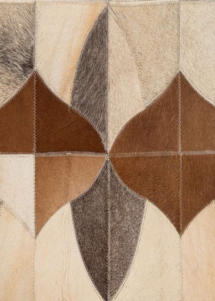 4' 11 x 7' 10 Cowhide - Patchwork Rug