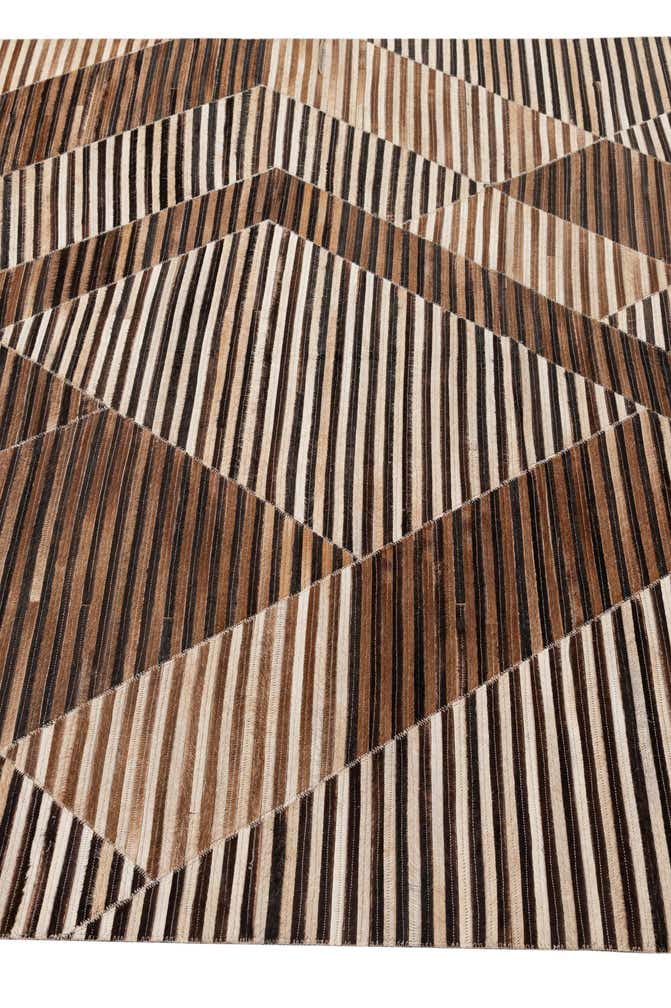5' 1 x 8' 3 Cowhide - Patchwork Rug