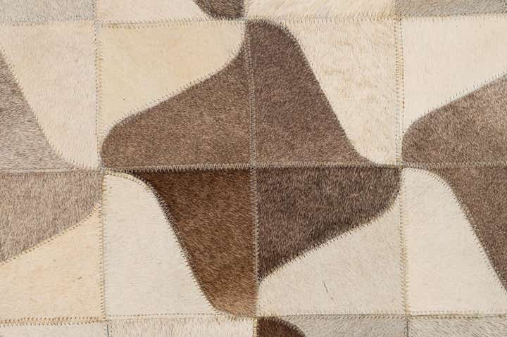 5' 2 x 7' 11 Cowhide - Patchwork Rug