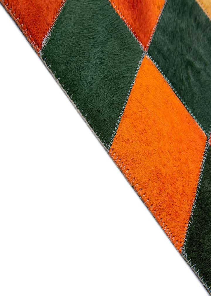 4' 11 x 7' 9 Cowhide - Patchwork Rug