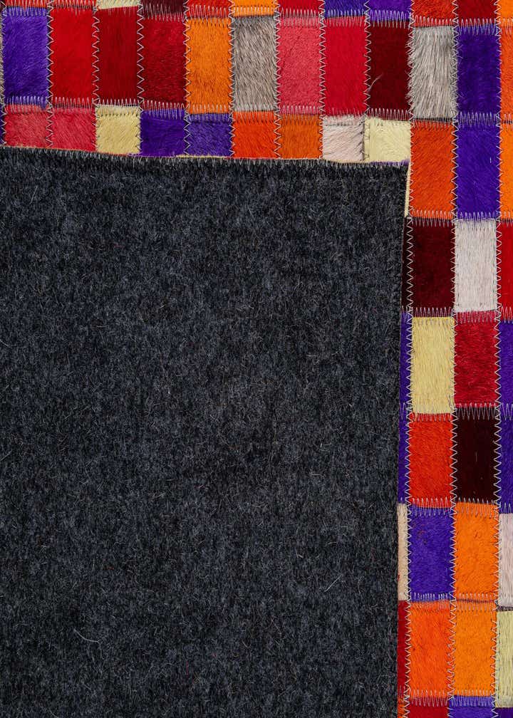 5' 2 x 8' 1 Cowhide - Patchwork Rug