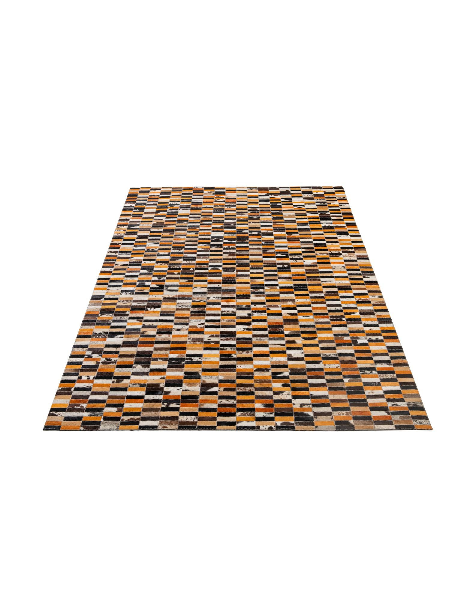 5' x 7' 11 Cowhide - Patchwork Rug