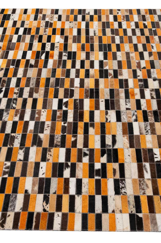 5' x 7' 11 Cowhide - Patchwork Rug