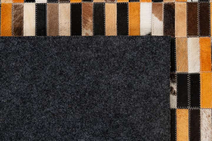 5' x 7' 11 Cowhide - Patchwork Rug