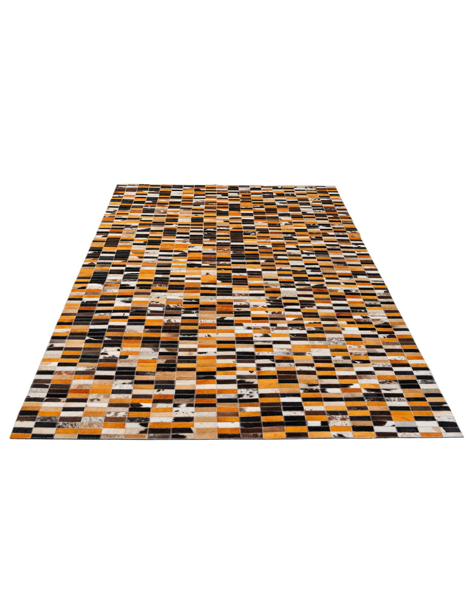 5' x 7' 9 Cowhide - Patchwork Rug