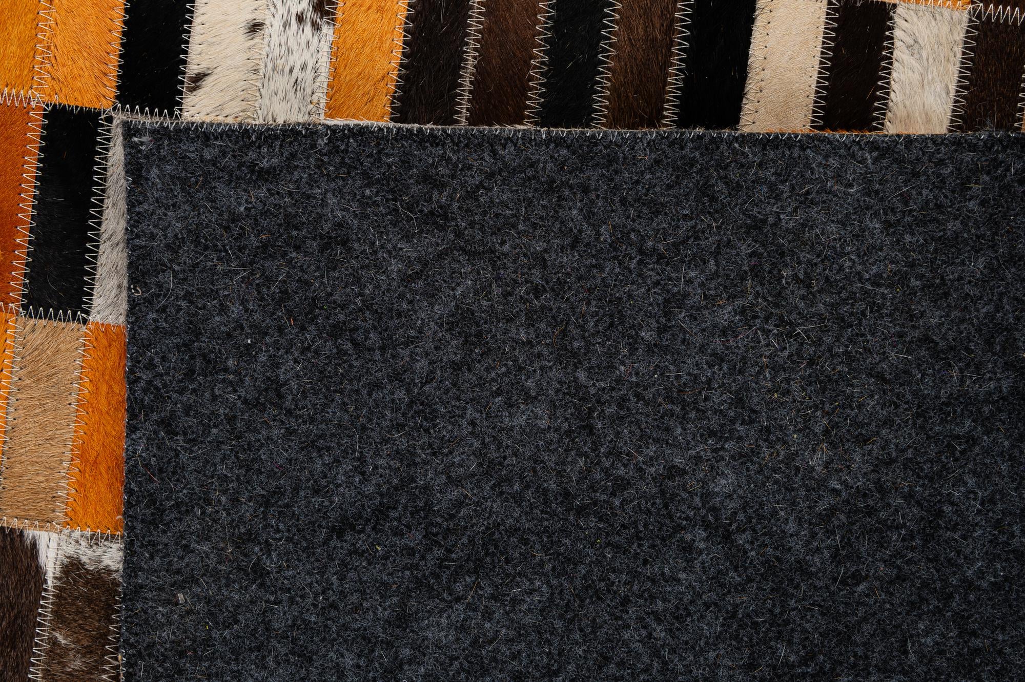 5' x 7' 9 Cowhide - Patchwork Rug