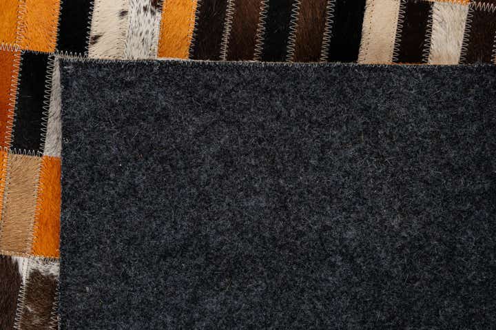 5' x 7' 9 Cowhide - Patchwork Rug