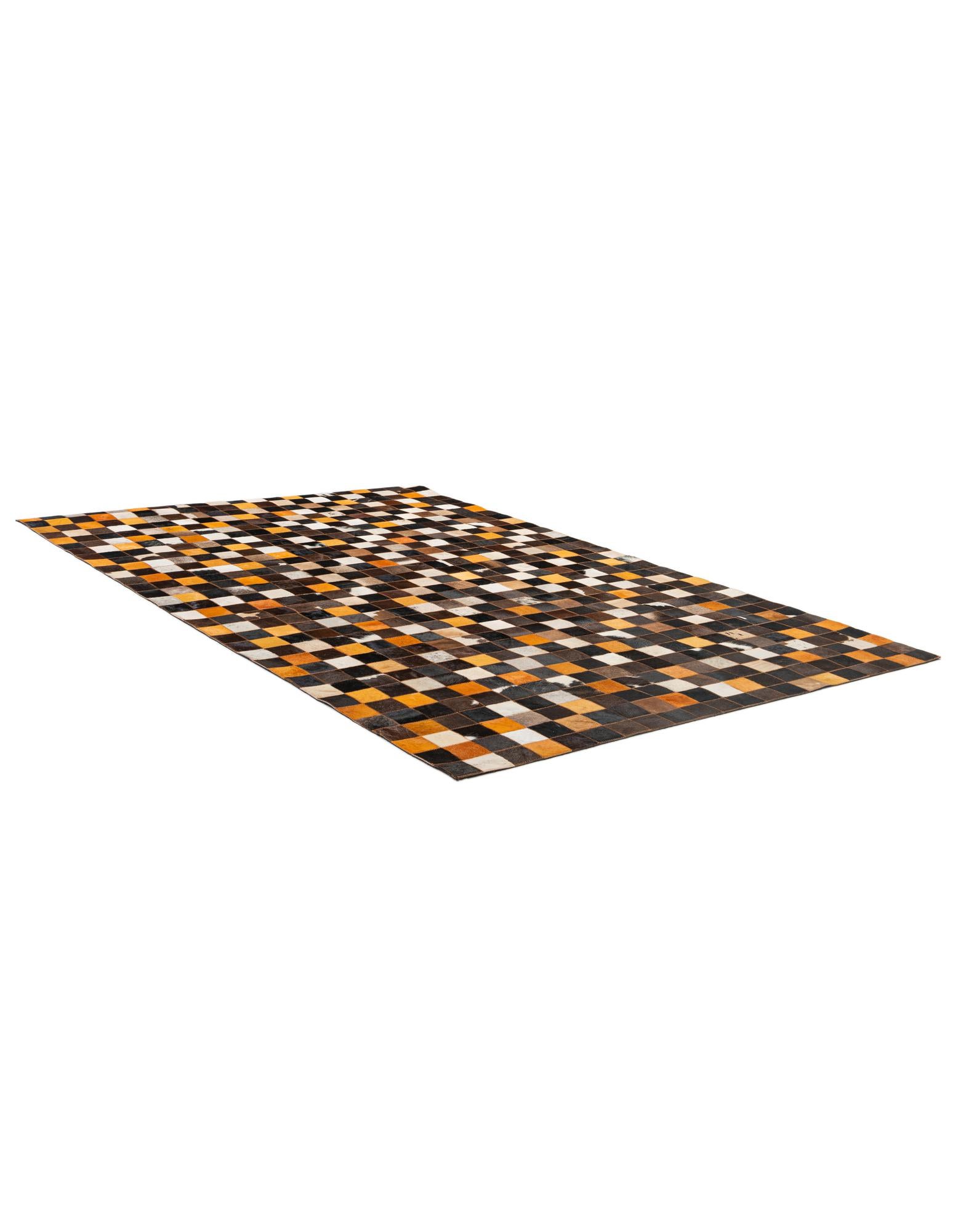 5' 2 x 8' Cowhide - Patchwork Rug