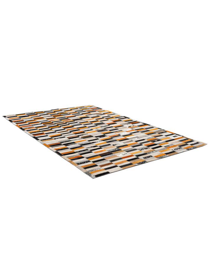 5' 2 x 8' 2 Cowhide - Patchwork Rug
